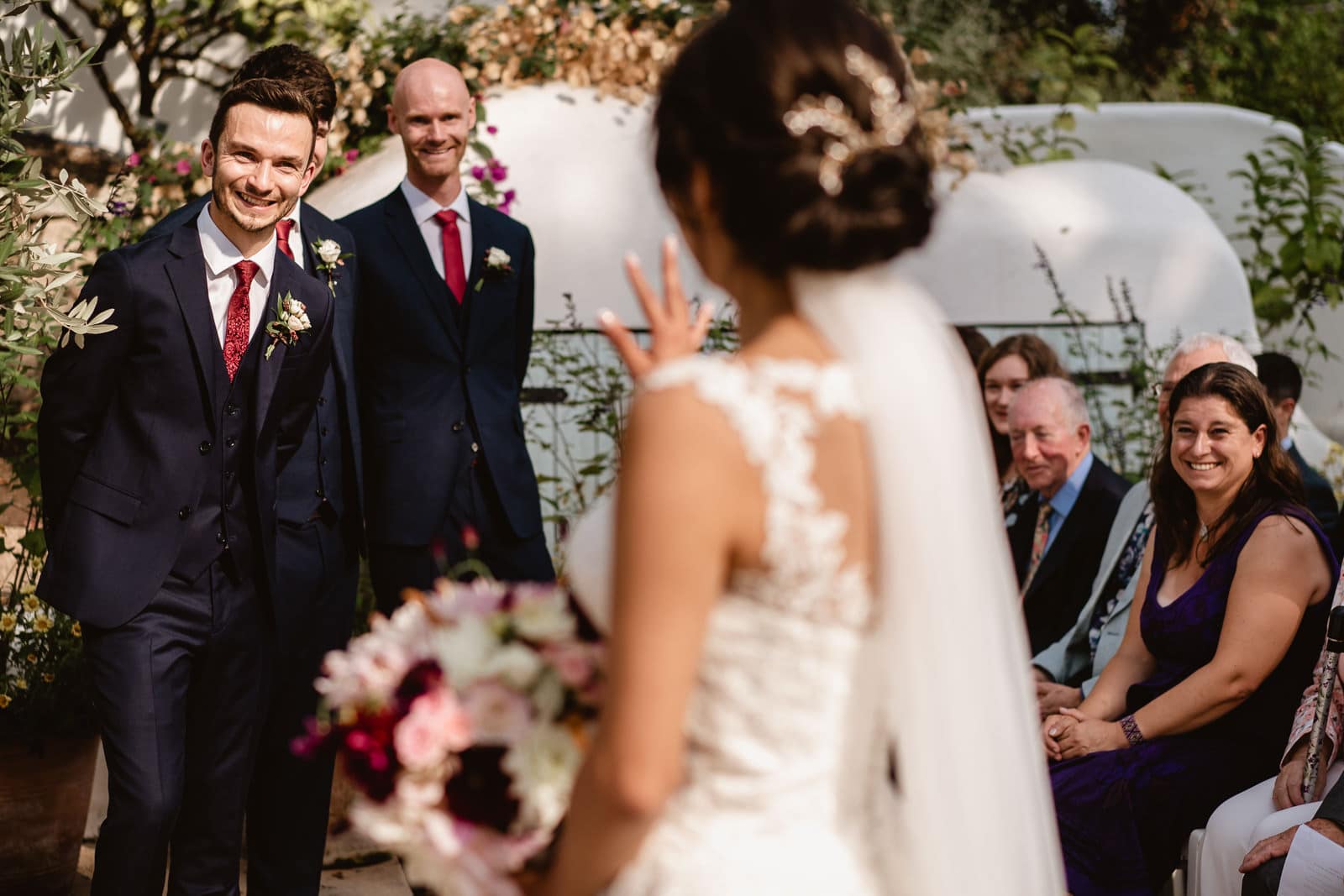 Wedding images from the Eden Project in Cornwal
